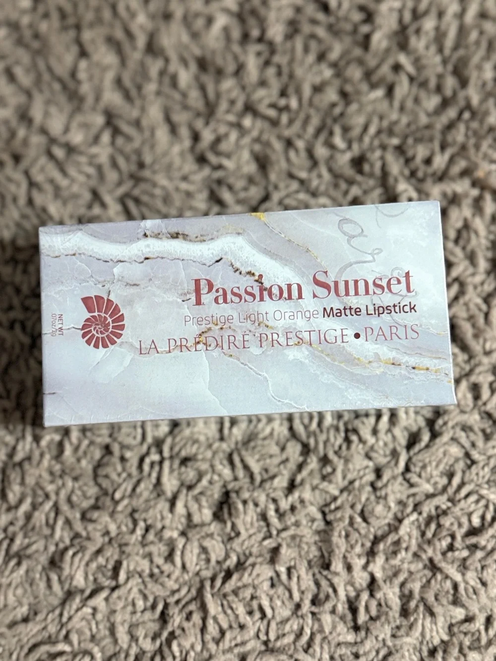 Passion Sunset Prestige Light Orange Matte Lipstick